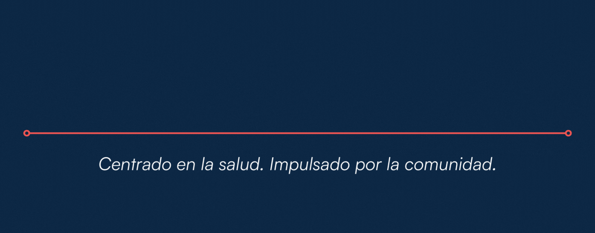 Voces de la Comunidad, Centrado el la salud, Impulsado por la comunidad