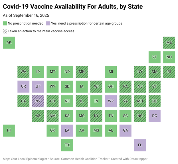 COVID vaccine avail by state 9.16-1