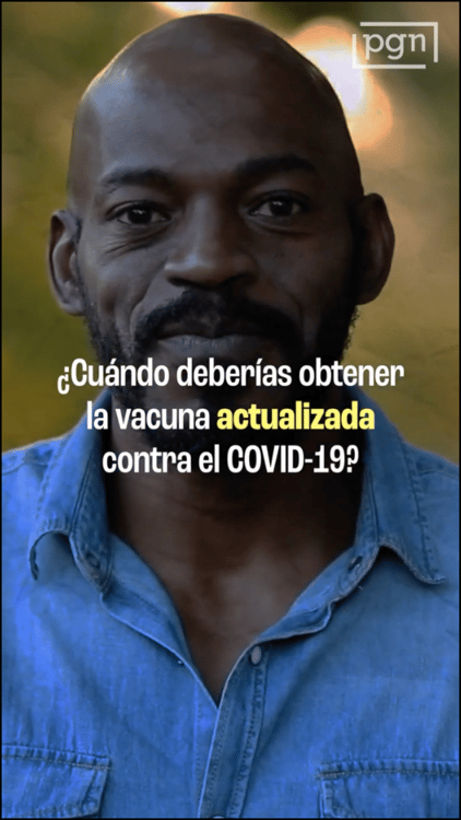 Cuando deberias obtener la vacuna actualizada contra el COVID