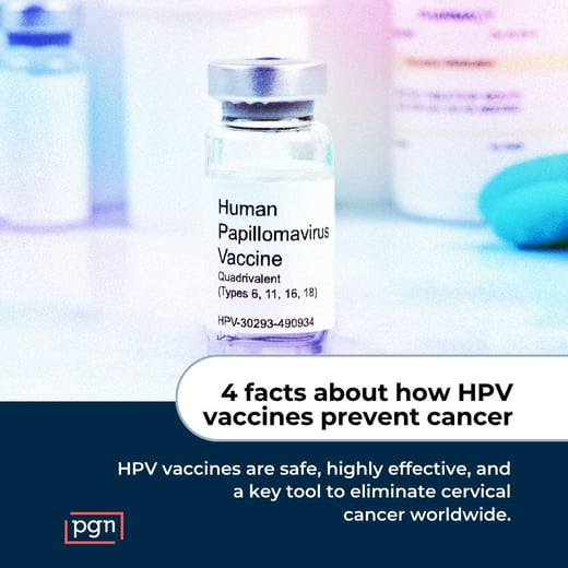 4 facts about how HPV vaccines prevent cancer