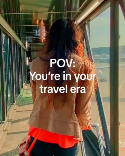 POV: You're in your travel era