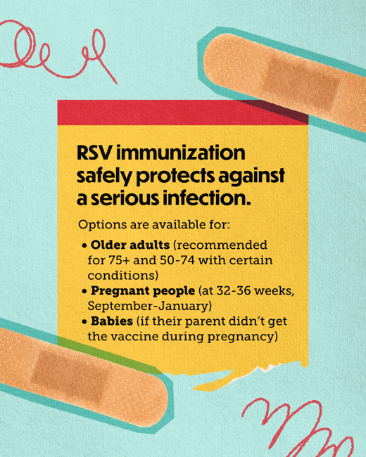 RSV immunization safety protects against a serious infection