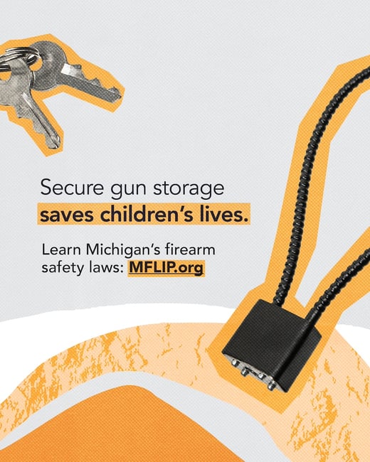 Secure gun storage saves children's lives.