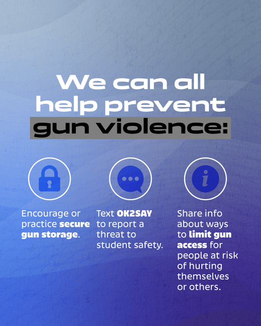 We can all help prevent gun violence