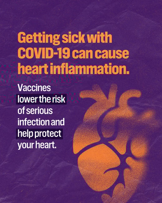 Getting sick with COVID can cause heart inflammation