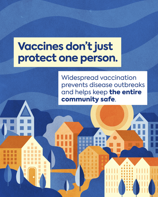 Vaccines don't just protect one person